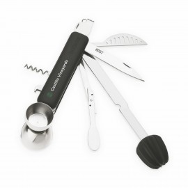 HOST Bar10der 10 in 1 Cocktail Tool with Logo
