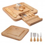 Lorenzi 4-Piece Bamboo Cheese Tray Custom Printed