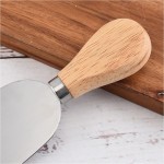 4-Pieces Cheese Knife Set with Logo