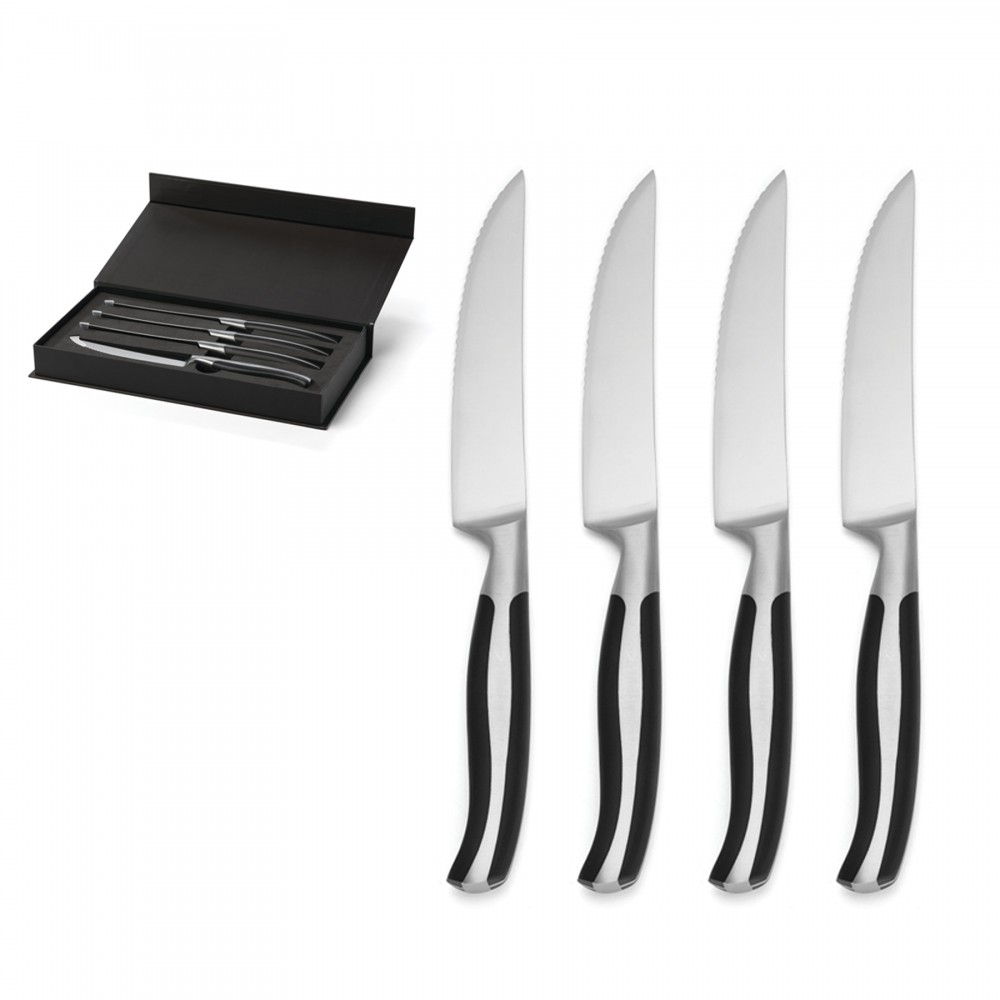 Lenox Oneida 4 Pc Steak Gift Set with Logo