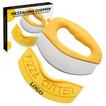 Stainless Steel Cutter Ring Chopper Cutting Pizza Cutter with Logo