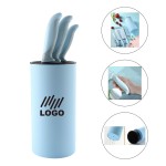 Custom Imprinted 4Pcs Stainless Steel Knife Set For Kitchen