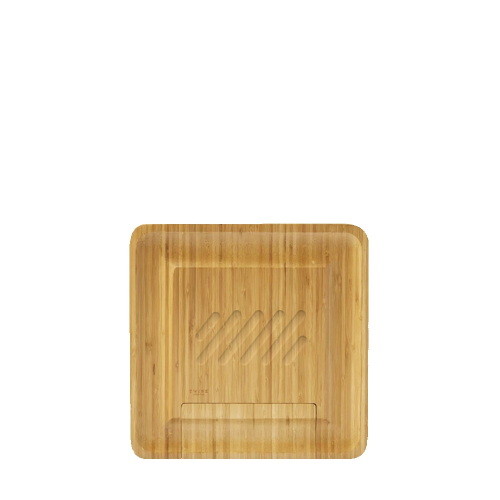 Personalized Twine Living Co Four Piece Bamboo Cheese Board and Knife Set Personalized Twine Living Co Four Piece Bamboo Cheese Board and Knife Set