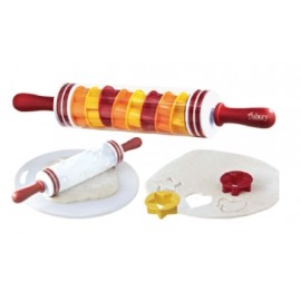 Promotional 10 Piece Rolling Pin & Cookie Cutter Set  Promotional 10 Piece Rolling Pin & Cookie Cutter Set