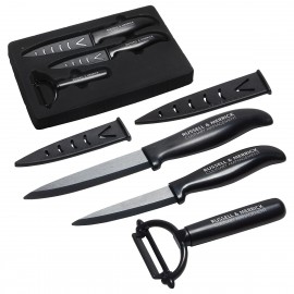 Top Choice Ceramic Knife & Peeler Set with Logo