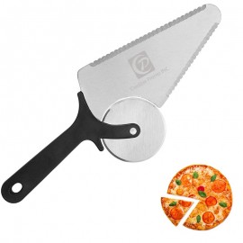 3 in 1 Pizza Cutter With Anti-Slip Handle Logo Branded  3 in 1 Pizza Cutter With Anti-Slip Handle Logo Branded