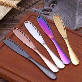 3 in 1 Butter Design Knifes Stainless Steel Butter Spreader with Logo  3 in 1 Butter Design Knifes Stainless Steel Butter Spreader with Logo