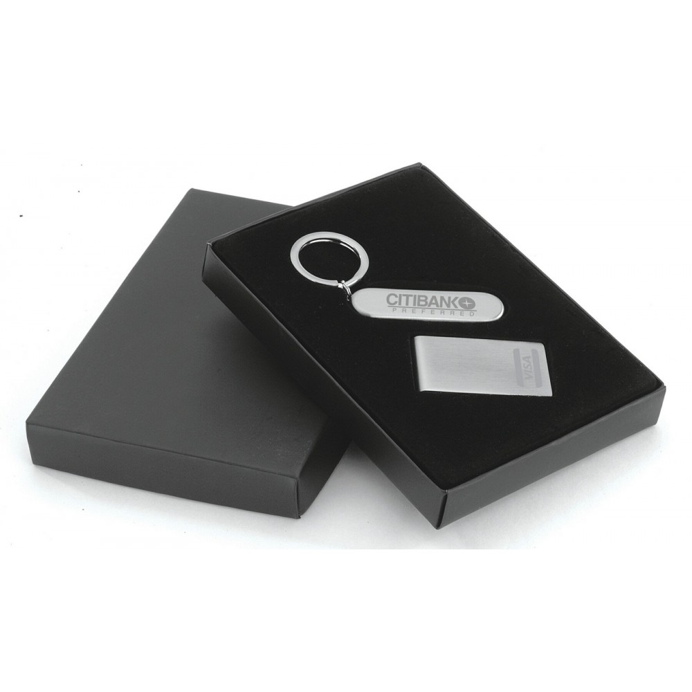 Pocket Knife & Money Clip Gift Set Custom Imprinted Pocket Knife & Money Clip Gift Set Custom Imprinted