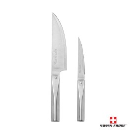 Personalized Swiss Force Astoria 2pc Knife Set - Stainless Steel