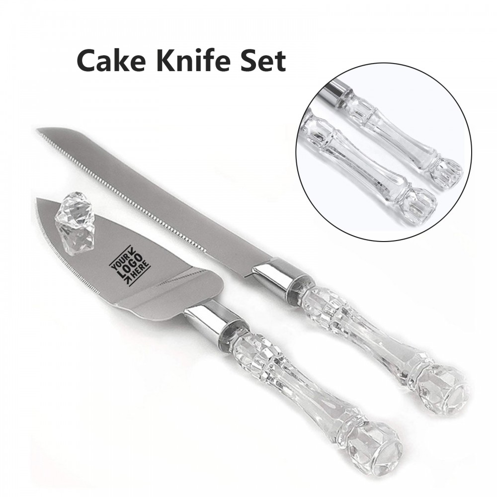 Custom Cake Knife and Server Set