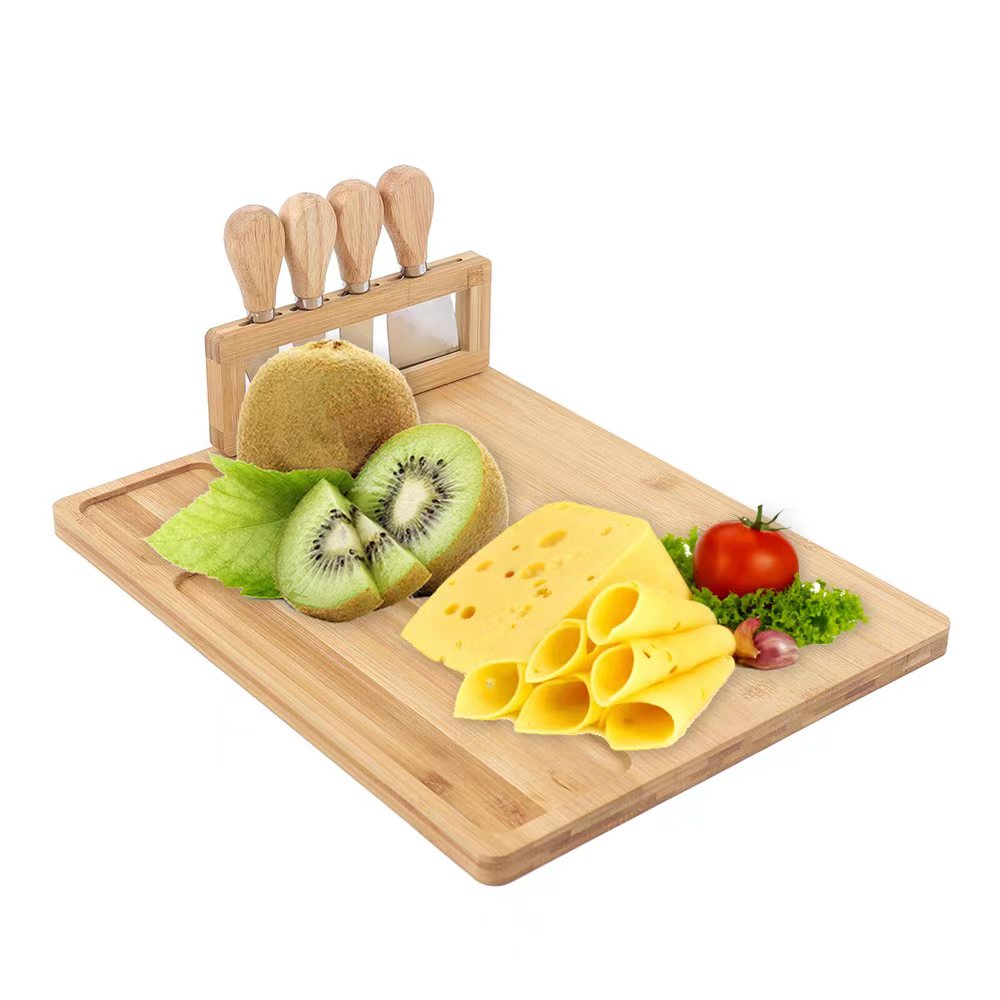 Personalized Cheese Board & Knife Set