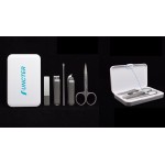 5 in 1 Stainless Steel Professional Pedicure Kit Nail Scissors Grooming Kit With White Box with Logo