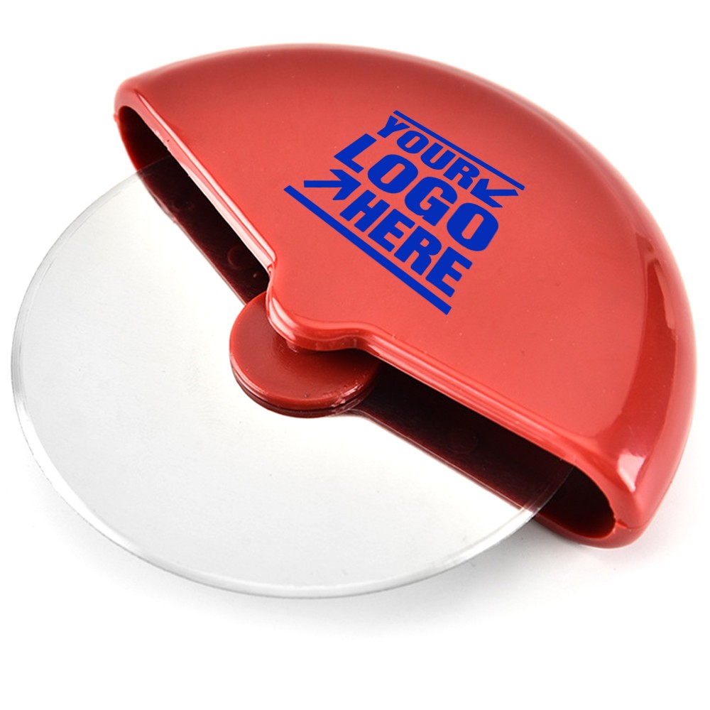 Logo Branded Premium Stainless Steel Pizza Cutter Wheel