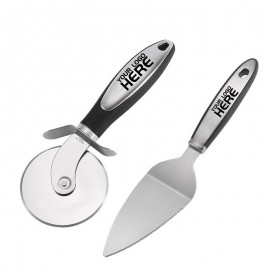 Pizza knife and spatula two-piece set with Logo  Pizza knife and spatula two-piece set with Logo