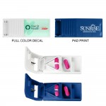 Pill Box & Cutter with Logo