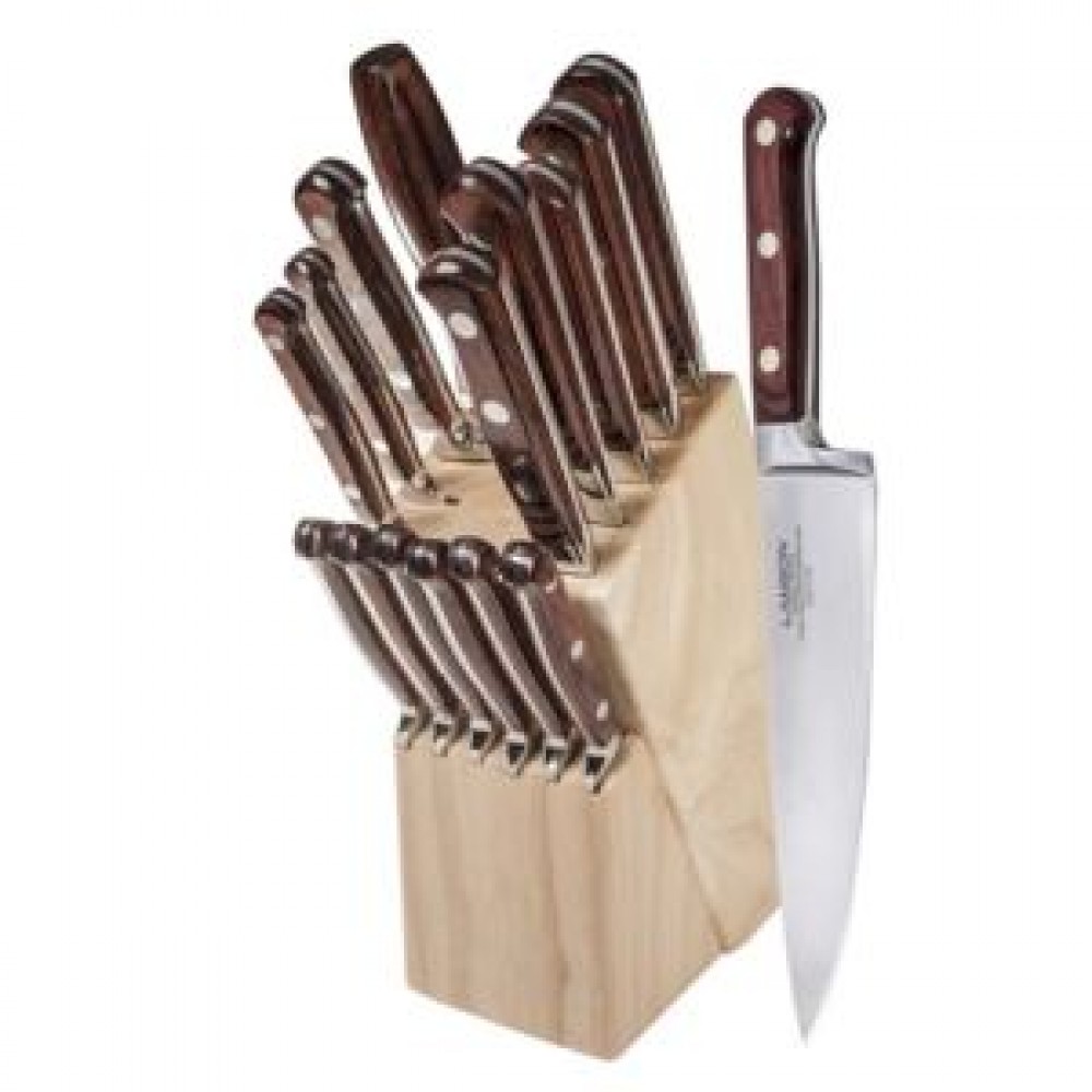 Silver Series Forged 16 Piece Block Set - Maple Logo Branded Silver Series Forged 16 Piece Block Set - Maple Logo Branded