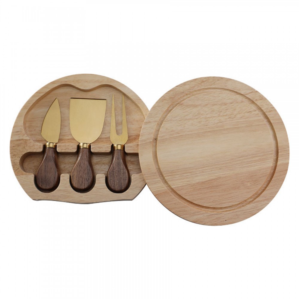 Promotional 3PCS Cheese Knife Set With Board