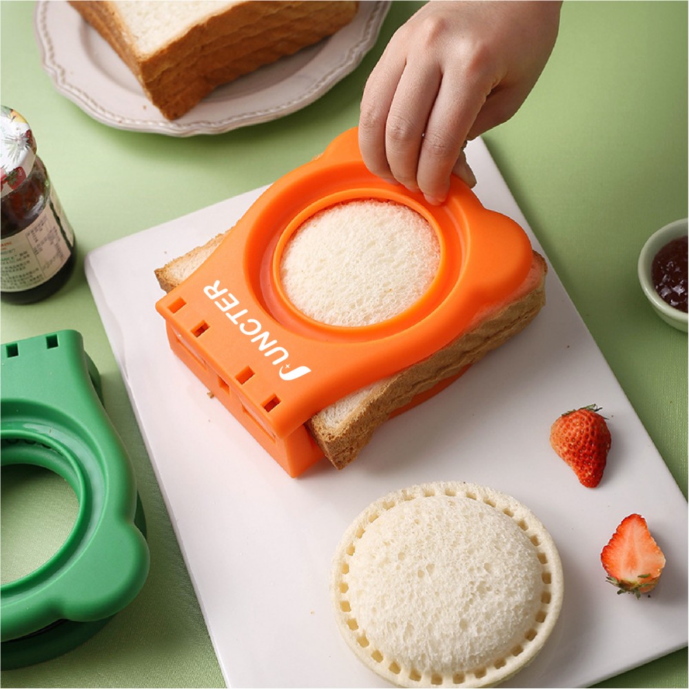 Sandwich Cutter Round Sandwich Sealer Cutter Crustless Sandwich Maker for Lunchbox with Logo Sandwich Cutter Round Sandwich Sealer Cutter Crustless Sandwich Maker for Lunchbox with Logo