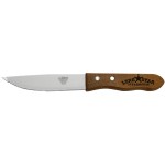 Personalized Wood Jumbo Steak Knife
