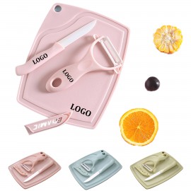 3Pcs Ceramic Fruit Knife Board Wet Household Logo Branded