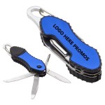 Customized 6-in-1 Carabiners Pocket Knife