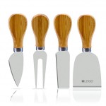 Custom Printed 4-piece Cheese Tools Set