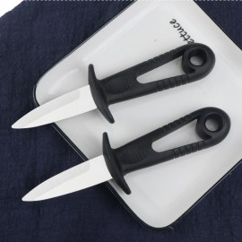 Promotional Oyster Knife Shucker Resistant Protection Stainless Steel Clam Shellfish Seafood Opener