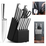 High Carbon German Steel Sharp Knife Set Logo Branded