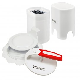 Burger and French Fry Set with Logo  Burger and French Fry Set with Logo