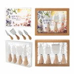 Cheese Board & Knife Set with Logo