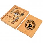 Customized Wine Opener & Cheese Knife Kit