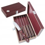 Steak Knife Set with Logo
