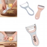 2-in-1 ABS Kitchen Vegetable Fruit Peeler Set with Logo
