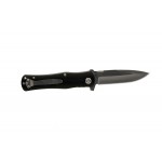 Customized 4.5" Black Handle Knife