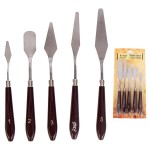 5-Piece Painting Knives Set with Logo