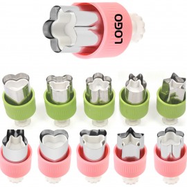 Promotional Stainless Steel Vegetable And Fruit Cutting Set (5 Pcs)