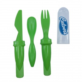 Customized 3-Piece Plastic Cutlery Set