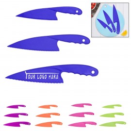 Child-Safe Kitchen Knife Set Custom Imprinted