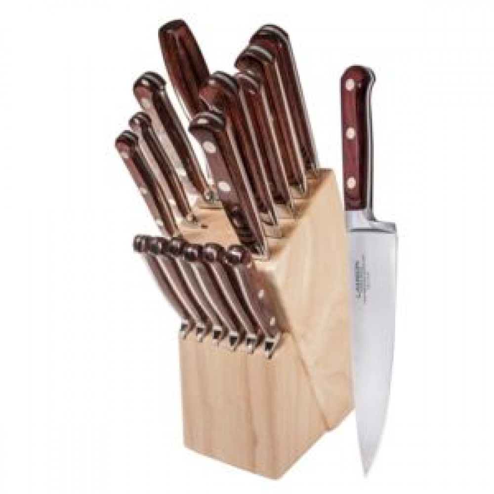 Rosewood Series Forged 16 Piece Blockset - Maple Logo Branded Rosewood Series Forged 16 Piece Blockset - Maple Logo Branded
