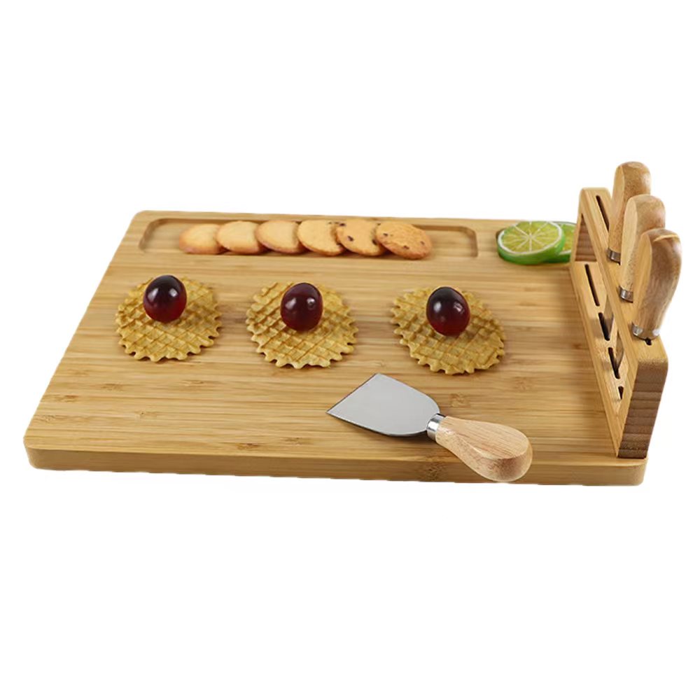 Cheese Board and Knife Set with Logo
