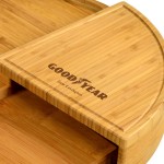 Promotional Multi Level Bamboo Board With 3 Cheese Tools