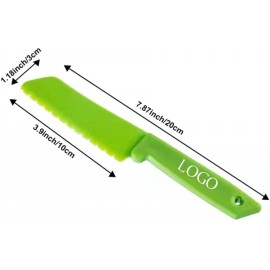 Customized Kid Plastic Nylon Cooking Knife  Customized Kid Plastic Nylon Cooking Knife