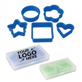 Customized 5 Piece Cookie Cutter Set  Customized 5 Piece Cookie Cutter Set