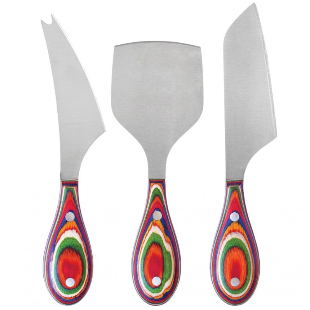Custom Imprinted Baltique Marrakesh Collection Cheese Knife Set (3 Piece)