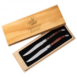 Laguiole California Steak Knives (Set of 2) Custom Printed