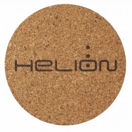 Cork Coaster, 3.5" Round with Logo