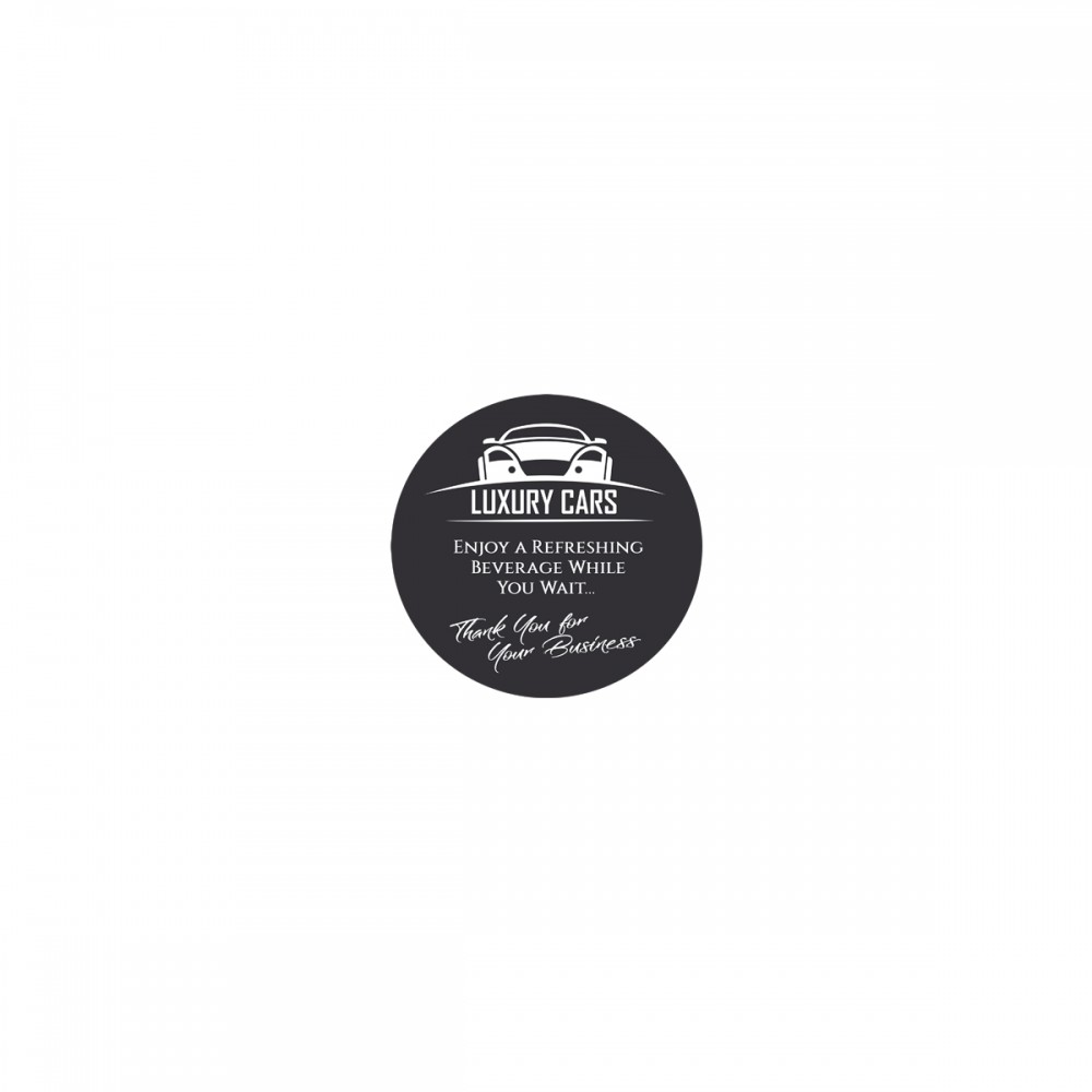 Custom 3" Black Round Silicone Coaster Custom 3" Black Round Silicone Coaster