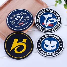 Custom Round PVC Coaster with Logo