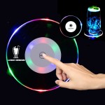 Waterproof LED Light UP Coaster with Logo