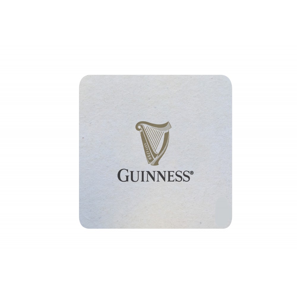 Logo Branded Lightweight 4" Square Coaster Logo Branded Lightweight 4" Square Coaster